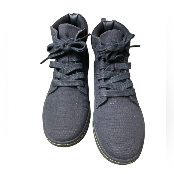 Dr. Marten Women's Black Maelly Canvas Boots Size 7 - Picture 2 of 11